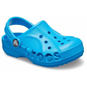 Zuecos Crocs Baya Niña Azules | Mexico 1535QMAZ